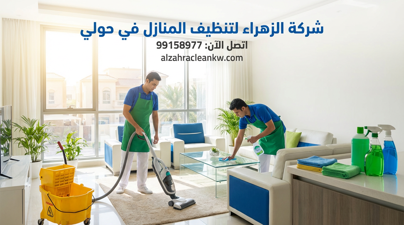 شركة الزهراء تنظيف منازل في حولي الكويت اتصل 99158977