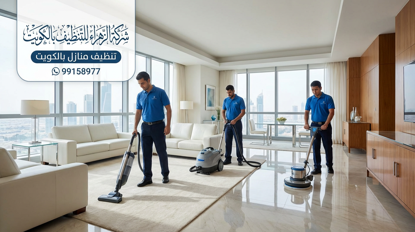 شركة الزهراء لتنظيف المنازل بالكويت اتصل الان 99158977